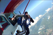 sortie d'avion